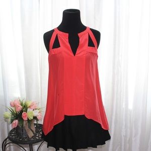 BCBG Cutout Tank Top